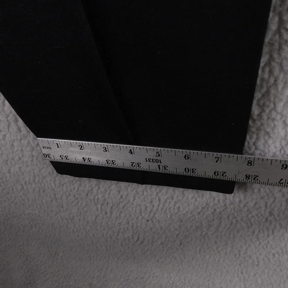 Brooks Brothers Makers Mens Black 100% Wool‎ Dress Pants Trousers 37x29 USA Made